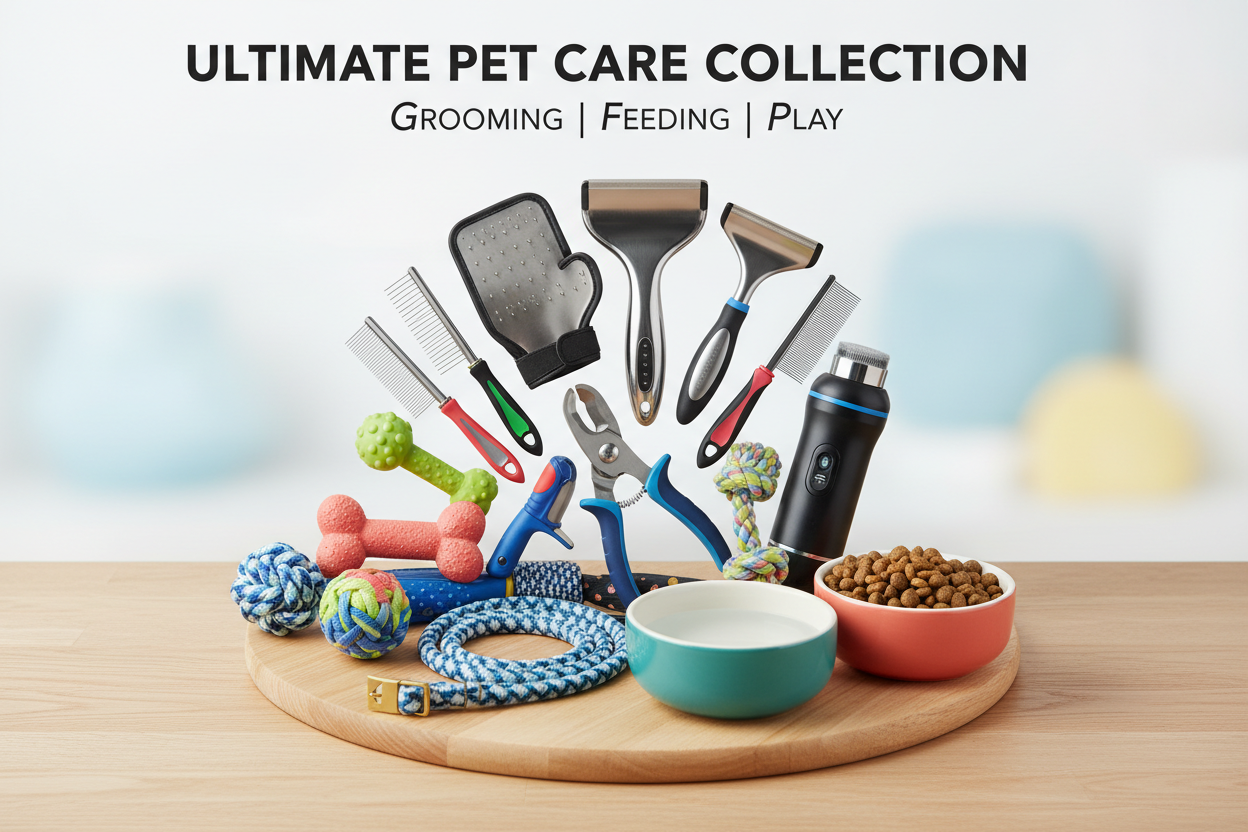 Pet tools and accessory collection