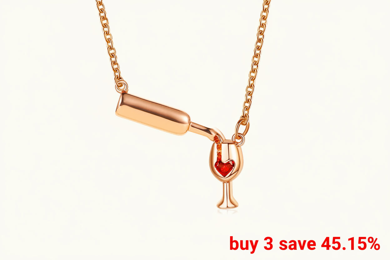 Wine Bottle Necklace